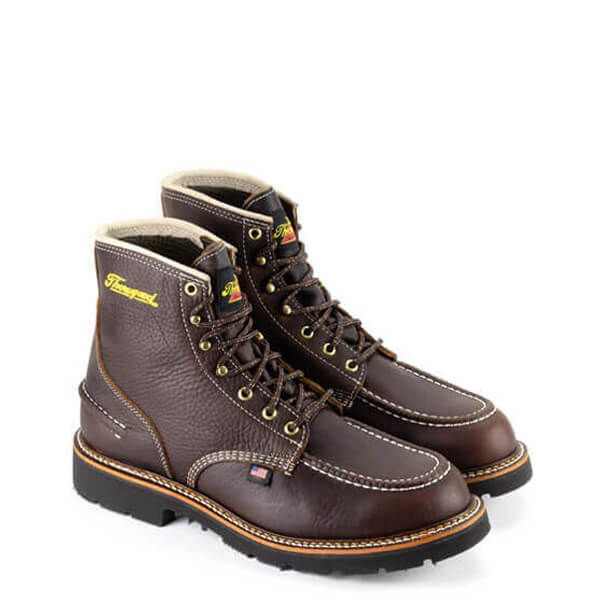 Thorogood Men's 1957 Series - Flyway Waterproof 6" Briar Pitstop Boot Briar