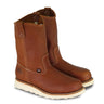 Thorogood Men's American Heritage - 11" Tobacco Pull-On Wellington - Maxwear Wedge Boot Tobacco