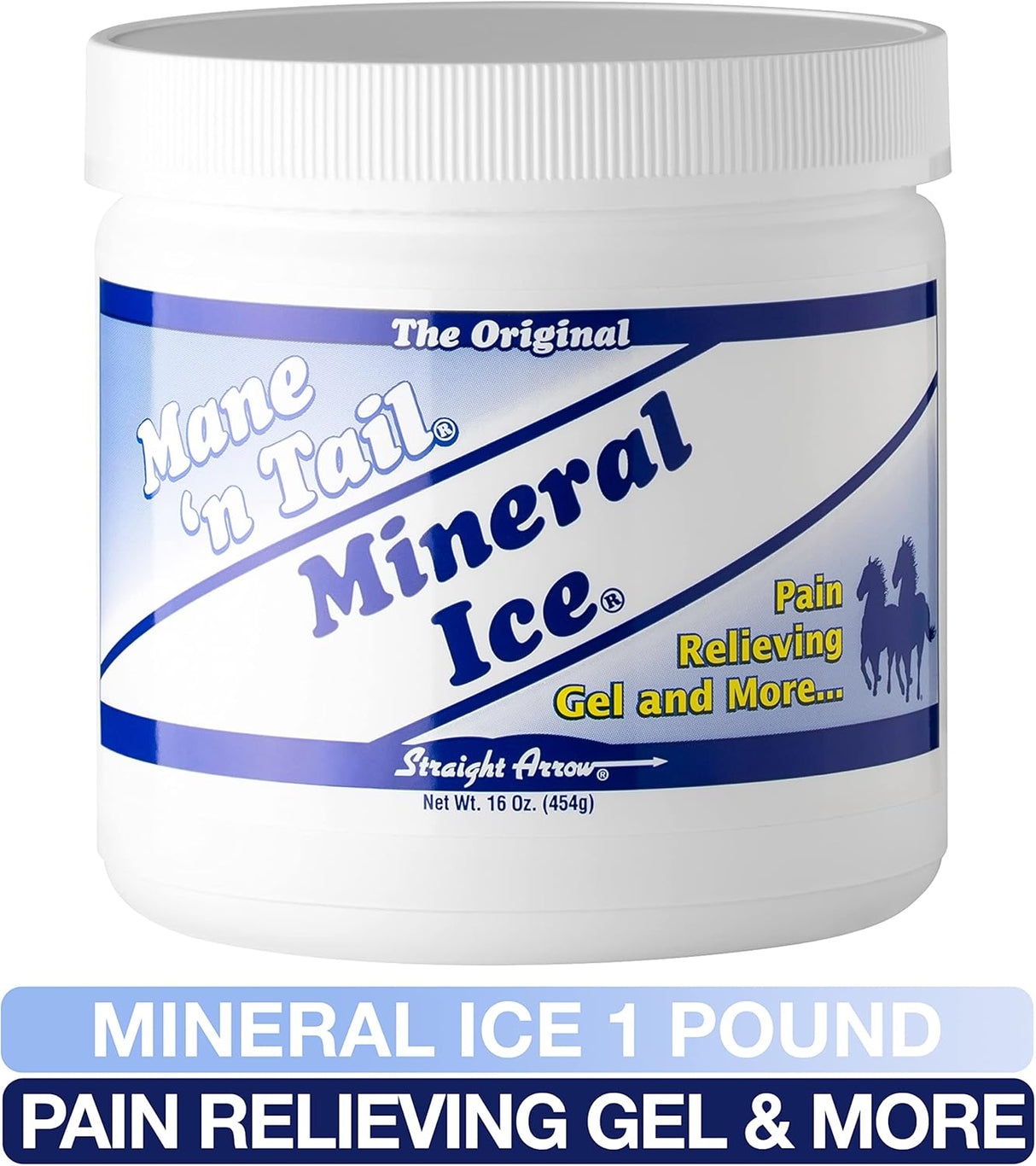 Mane n' Tail Mineral Ice Therapeutic Pain Reliever for Horses - 16oz.