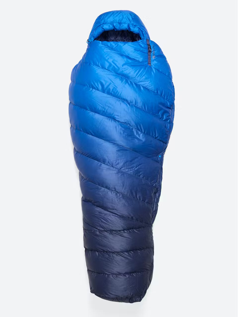 Wraptor 15 Down Sleeping Bag, Clear Blue, Arctic Navy/regular
