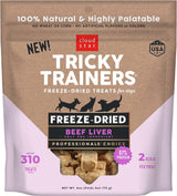 Cloudstar Tricky Trainers Freeze-Dried Dog Treats with Beef Liver - 3oz & 6oz / Beef Liver