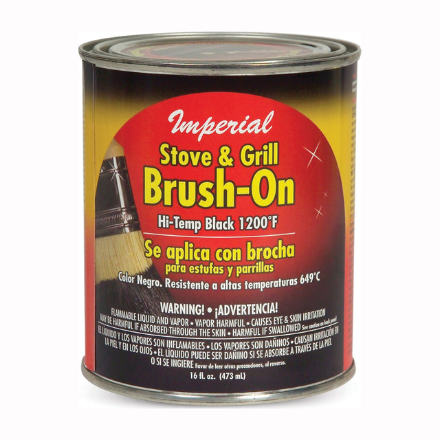 Imperial Stove and Grill Paint Black / 16OZ