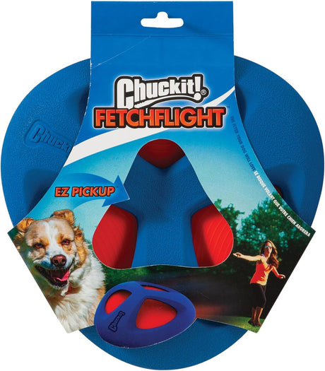 Chuckit! Fetch Flight Dog Toy - Blue / Orange Blue / Orange