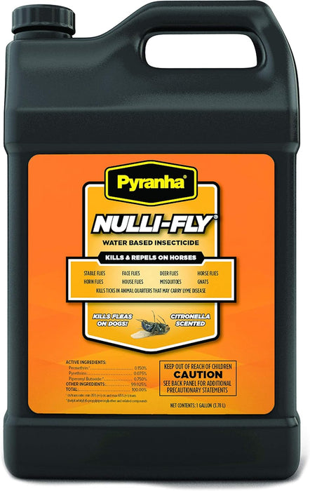 Pyranha Nulli-Fly Aqueous Insecticide - (32oz & 1 Gal) / Citronella