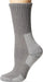 Thorlo Women's Maximum Cushion Trail Hiking Crew Sock Oyster Grey