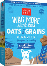 Cloudstar Wag More Bark Less Oven Baked Dog Biscuits (Bacon, Cheese & Apples) / Bacon, Cheese & Apple