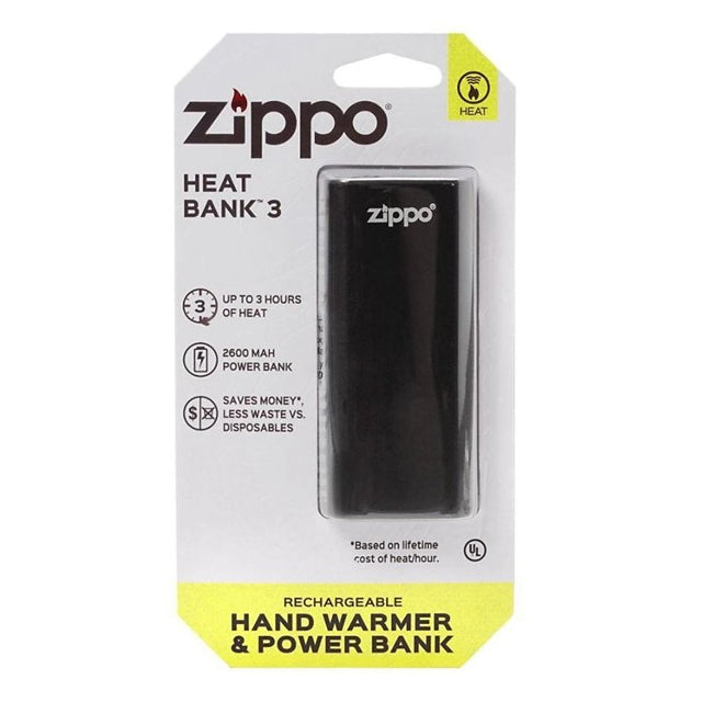 Zippo Heatbank 3 Rechargeable Hand Warmer