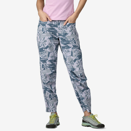 Patagonia Women's Hampi Rock Pants - Regular Cliffs and Waves: Herring Grey