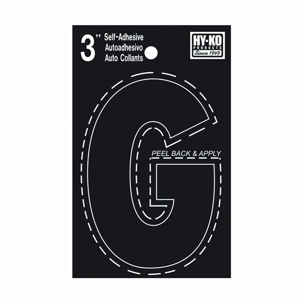 Hy-Ko Die-Cut Letter Black /  / G