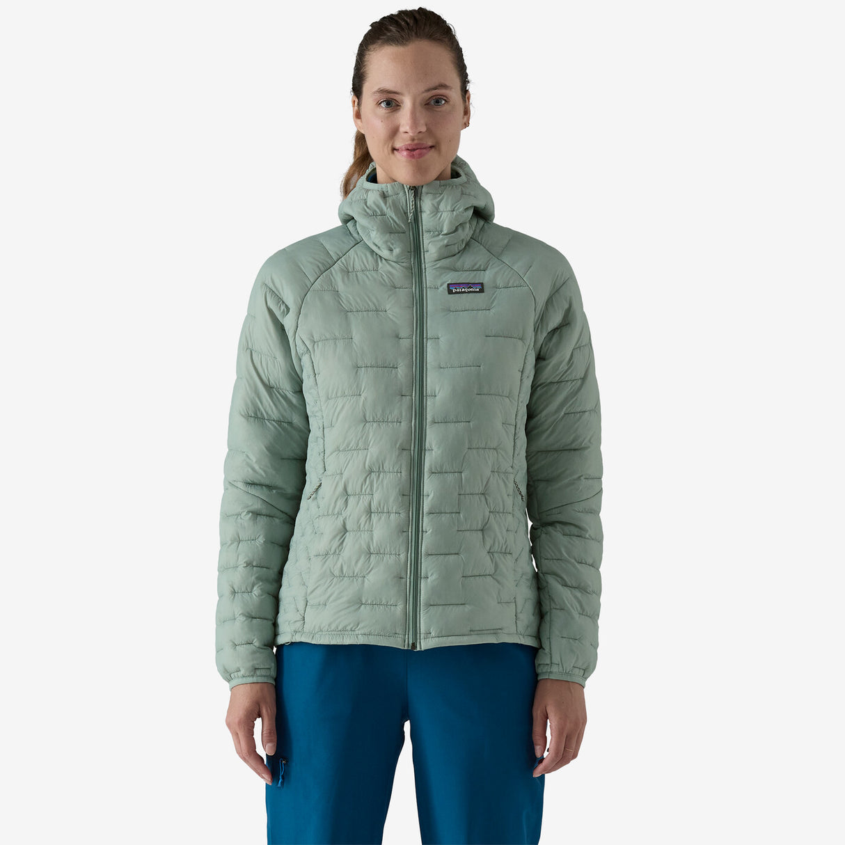 Patagonia Women's Micro Puff Hoody - Thermal Blue Thermal Blue