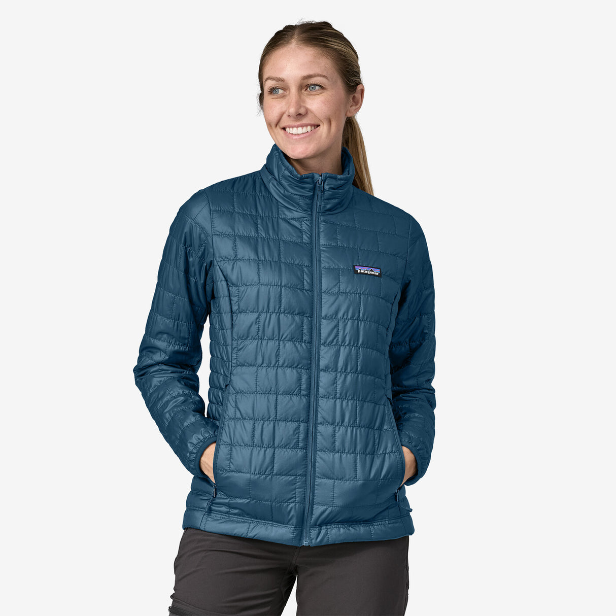 Patagonia Women's Nano Puff Jacket - Lagom Blue Lagom Blue