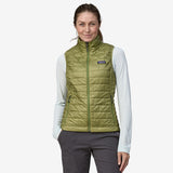 Patagonia Women's Nano Puff Vest Buckhorn Green