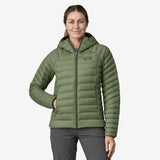 Patagonia Women's Down Sweater Hoody - Terrain Green Terrain Green