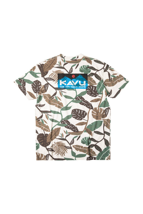 KAVU Men's Klear Above Etch Art Short-Sleeve - Palm Playa Palm Playa