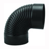 Imperial Stove Pipe Elbow Black /  / 24GA