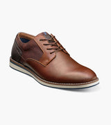 Nunn Bush Circuit Plain Toe Oxford Brandy / M (D- Medium)