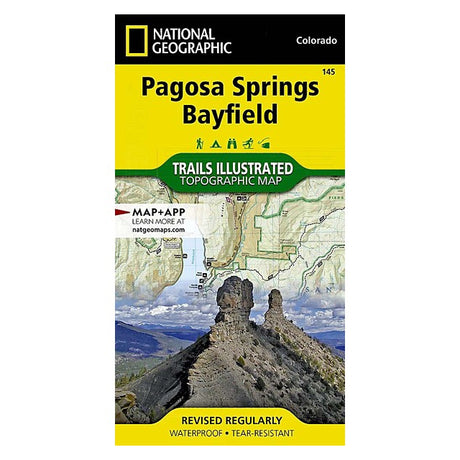 National Geographic Maps Pagosa Springs/bayfield Trail Map