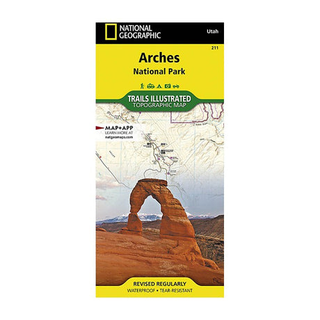National Geographic Maps Arches National Park