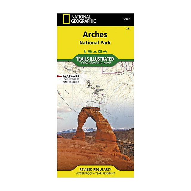 National Geographic Maps Arches National Park