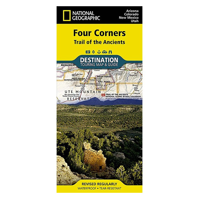 National Geographic Maps Four Corners- Trail Of The Ancients Map