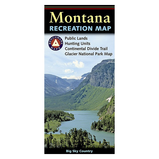 National Geographic Maps Benchmark Montana Recreation Map