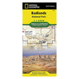 National Geographic Maps Badlands National Park Map
