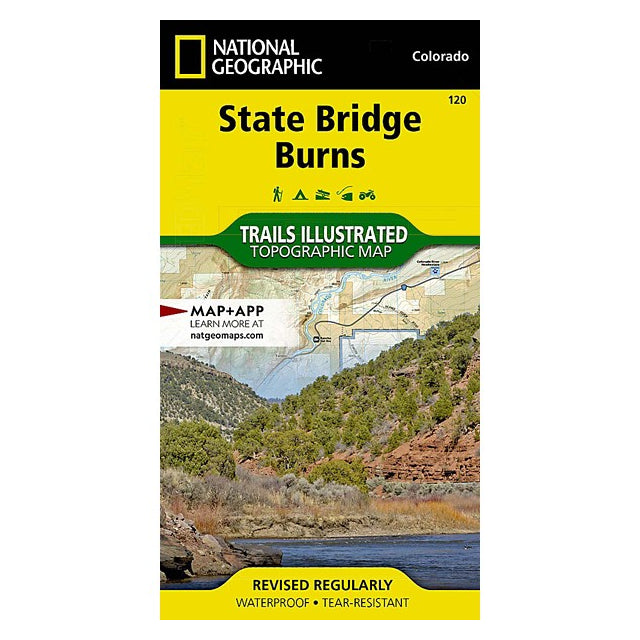 National Geographic Maps State Bridge, Burns Map