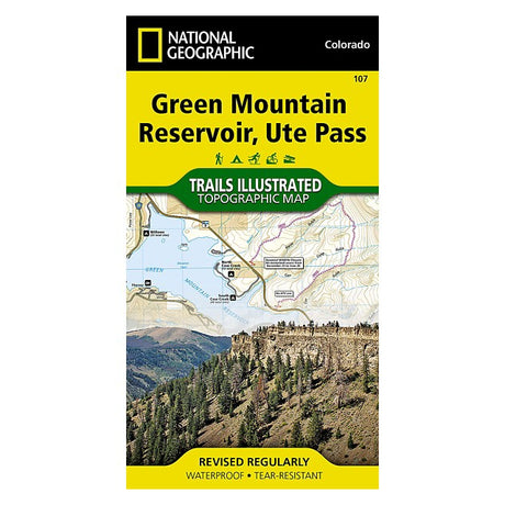 National Geographic Maps Green Mountain Reservoir/ute Pass Trail Map