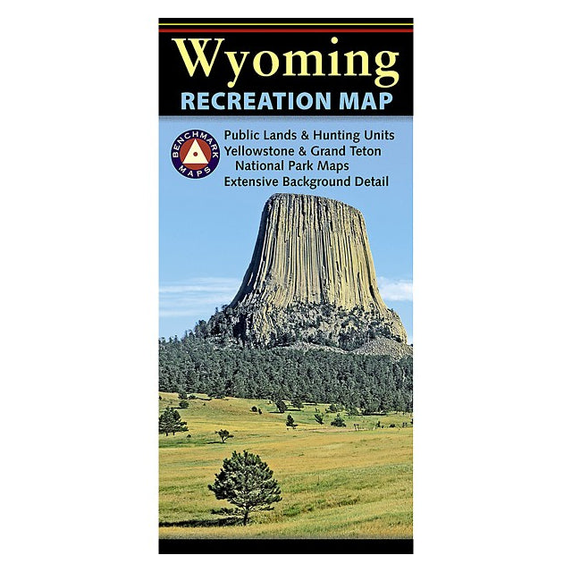 National Geographic Maps Benchmark Wyoming Recreation Map