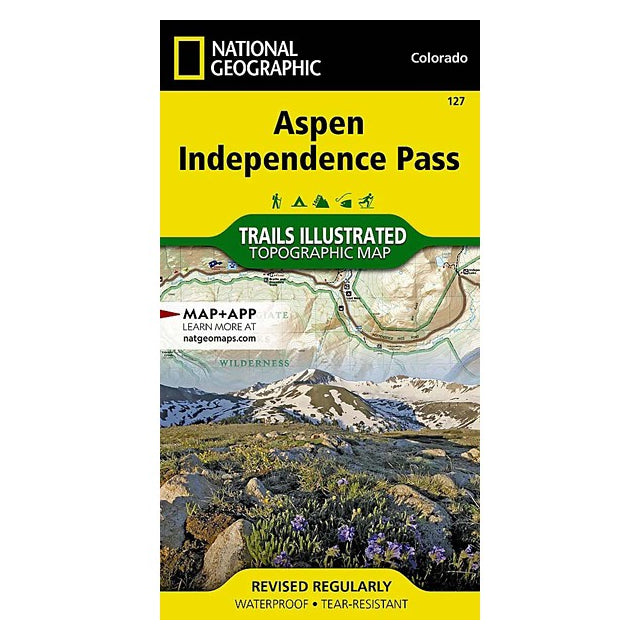 National Geographic Maps Aspen/independence Pass Trail Map