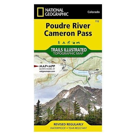 National Geographic Maps Poudre River/cameron Pass Trail Map