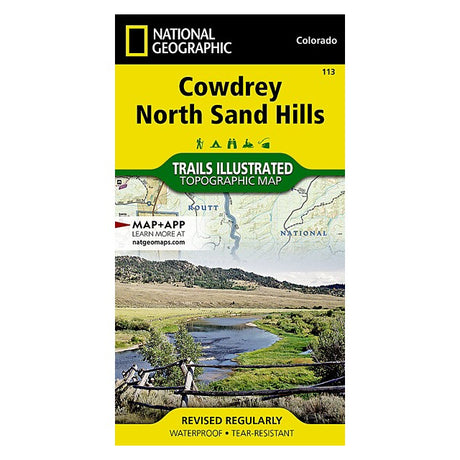 National Geographic Maps Cowdrey, North Sand Hills Map