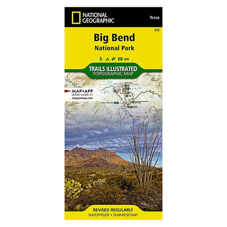 National Geographic Maps Big Bend National Park Map