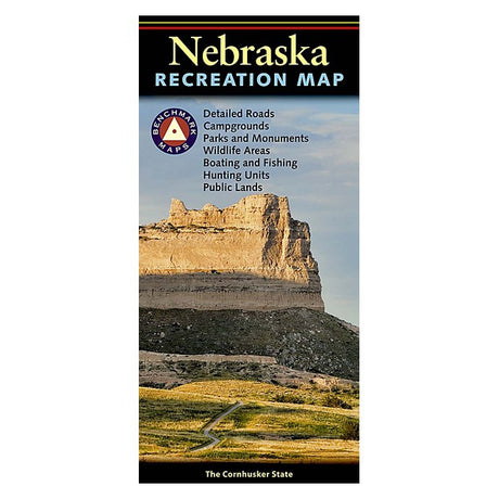National Geographic Maps Benchmark Nebraska Recreation Map