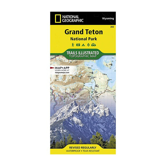 National Geographic Maps Grand Teton National Park
