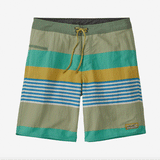 Patagonia Men's Wavefarer Boardshorts Fitz Stripe: Fresh Teal