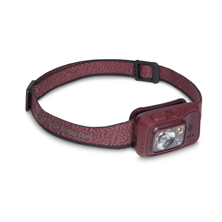 Black Diamond Spot 400-r Rechargeable Headlamp Bordeaux