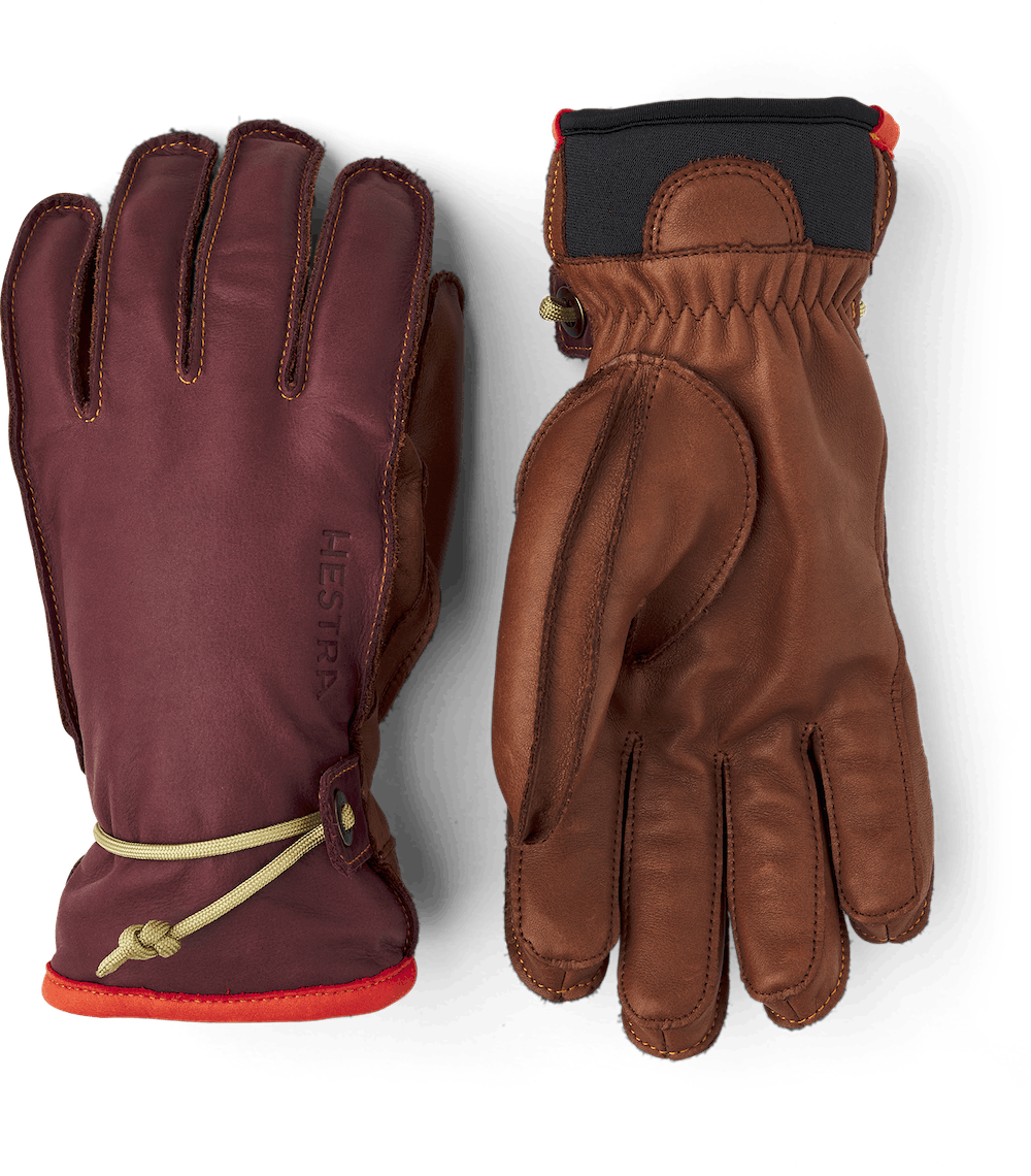 Hestra Gloves Wakayama Glove Bordeaux/brown