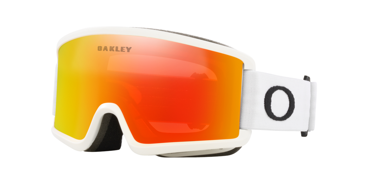 Oakley Target Line Snow Goggles White_fireirid