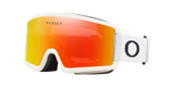 Oakley Target Line Snow Goggles White_fireirid