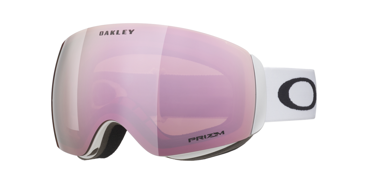 Oakley Flight Deck Snow Goggles White_przmrosegold