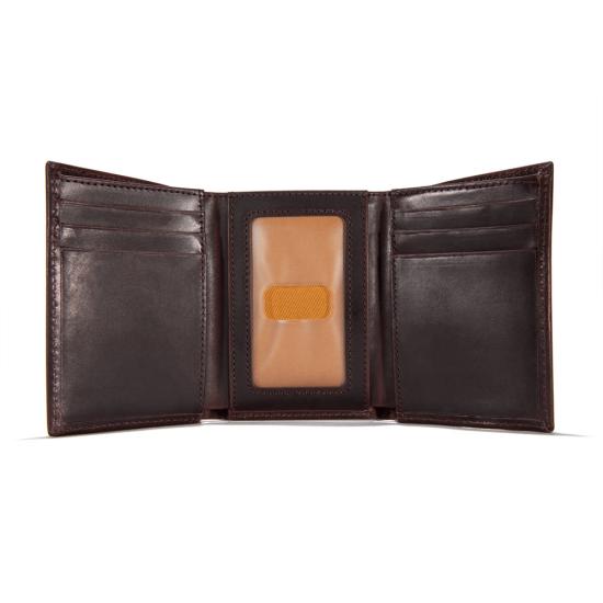 Carhartt Oil Tan Trifold Leather Wallet