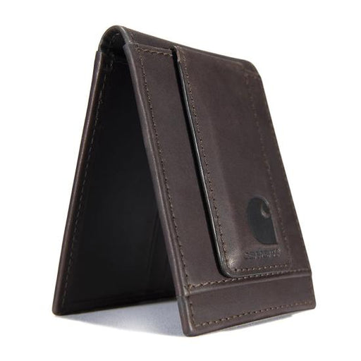 Carhartt Oil Tan Front Pocket Leather Wallet Brown