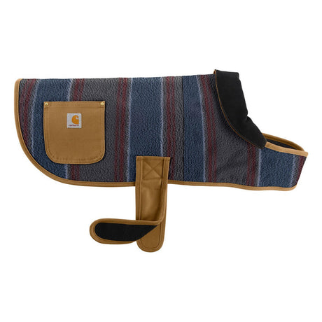 Carhartt Sherpa Insulated Dog Chore Coat Blanket Stripe