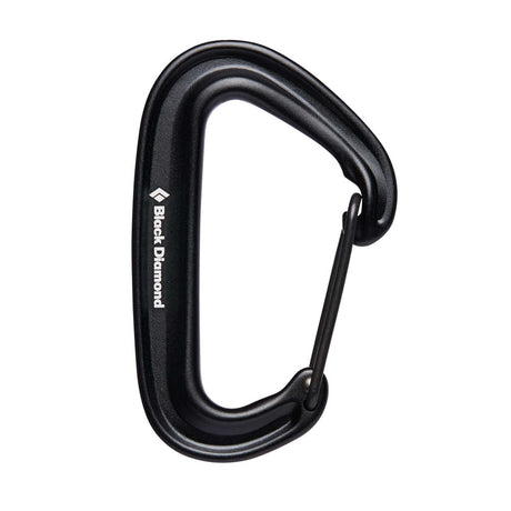 Black Diamond Equipm Miniwire Carabiner Black Black
