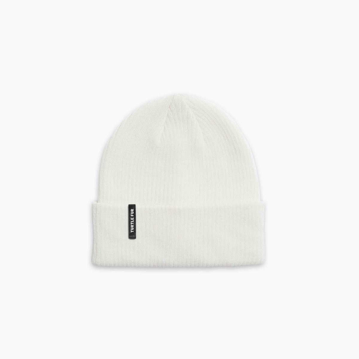 Turtle Fur Polylana Chairith Cuff Beanie - White White