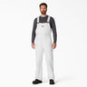 Dickies Men's Painter's Bib Overalls White