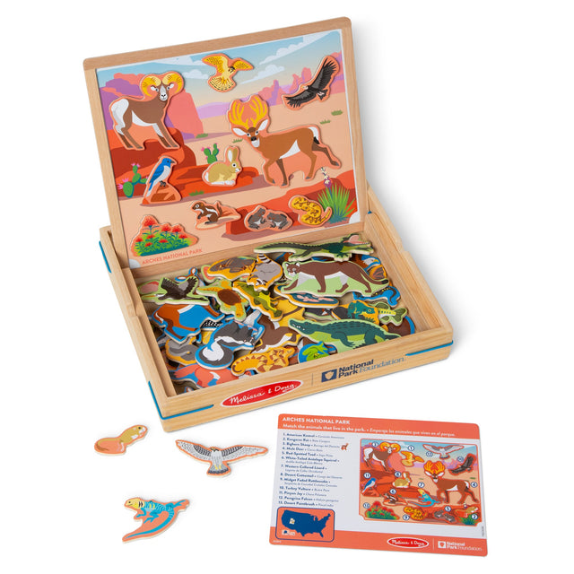 Melissa & Doug Parks Magnetic Adventures National parks