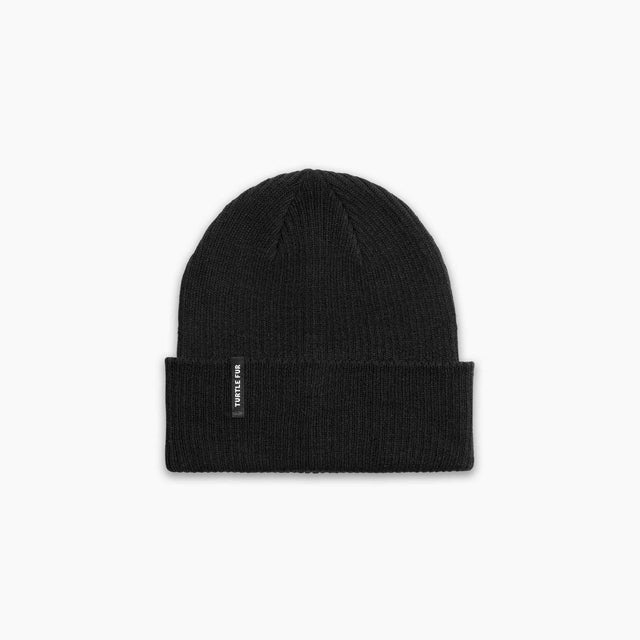 Turtle Fur Polylana Chairith Cuff Beanie - Black Black