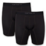 Carhartt 8-inch Basic Boxer Brief (2 Pack) Black